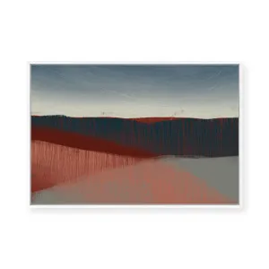 Desert Dusk | Framed Canvas by Mansi Saxena, a Painted Canvases for sale on Style Sourcebook