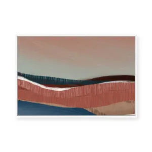 Gentle Dunescape | Framed Canvas by Mansi Saxena, a Painted Canvases for sale on Style Sourcebook