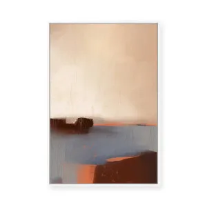 Serene Horizons | Framed Canvas by Mansi Saxena, a Painted Canvases for sale on Style Sourcebook