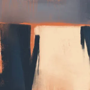 Muted Horizon Line II by Mansi Saxena, a Prints for sale on Style Sourcebook