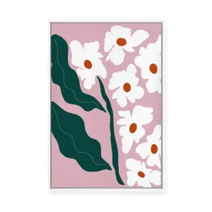 Blooming Flora | Framed Canvas by Miho Art Studio, a Painted Canvases for sale on Style Sourcebook