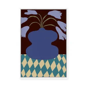 Dropping Lilly | Framed Canvas by Miho Art Studio, a Painted Canvases for sale on Style Sourcebook