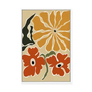 Bold Garden | Framed Canvas by Miho Art Studio, a Painted Canvases for sale on Style Sourcebook