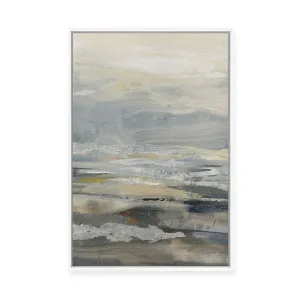 Silver Sand II | Framed Canvas by Silvia Vassileva, a Painted Canvases for sale on Style Sourcebook