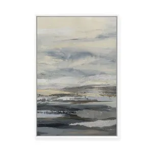 Silver Sand I | Framed Canvas by Silvia Vassileva, a Painted Canvases for sale on Style Sourcebook