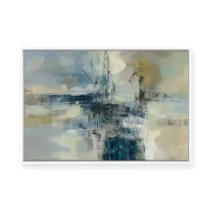 Sea Port | Framed Canvas by Silvia Vassileva, a Painted Canvases for sale on Style Sourcebook