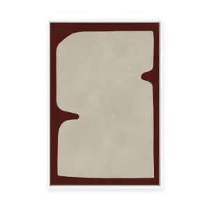 Modern Geometric in Rust I | Framed Canvas by Vitor Costa, a Painted Canvases for sale on Style Sourcebook