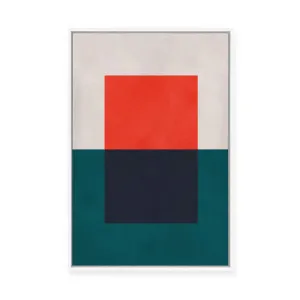 Overlapping Geometry 2 | Framed Canvas by Vitor Costa, a Painted Canvases for sale on Style Sourcebook
