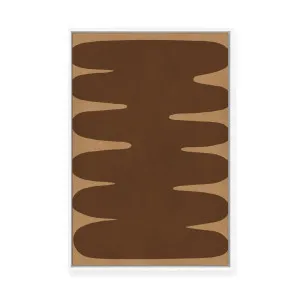 Modern Geometric in Hazel I | Framed Canvas by Vitor Costa, a Painted Canvases for sale on Style Sourcebook