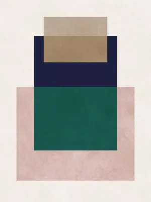 Overlapping Geometry 10 by Vitor Costa, a Prints for sale on Style Sourcebook