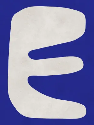 Modern Geometric in Cobalt IV by Vitor Costa, a Prints for sale on Style Sourcebook