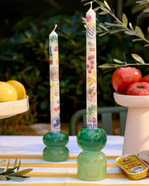 Tapered Candle Set Mediterranean Summer by La La Land, a Candles for sale on Style Sourcebook
