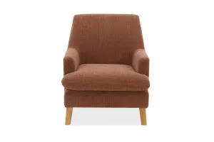 Linda Accent Chair, Aurora Rust, by Lounge Lovers by Lounge Lovers, a Chairs for sale on Style Sourcebook