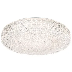 Telbix Eltz Modern Tricolour LED Oyster Light with Decorative Textured Shade Medium by Telbix, a LED Lighting for sale on Style Sourcebook