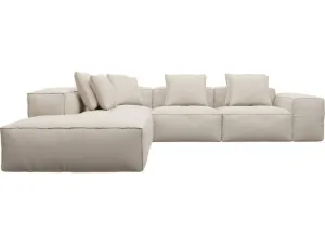 Riley Santa Fe Sand Modular Sofa - Arm, 2x Armless, Corner, Left Terminal by James Lane, a Sofas for sale on Style Sourcebook
