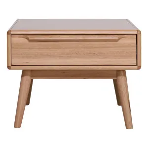 Nelson Side Table 60cm in Messmate Clear by OZ Design, a Side Table for sale on Style Sourcebook