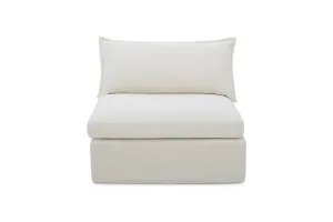 Haven Modular Armless Sofa, Ivory, by Lounge Lovers by Lounge Lovers, a Sofas for sale on Style Sourcebook