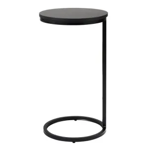 Shapes Black Round Sofa Table by James Lane, a Side Table for sale on Style Sourcebook