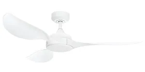 Vencha Ranger RWS 56" DC Smart Ceiling Fan with Tricontrol - White by Vencha, a Ceiling Fans for sale on Style Sourcebook