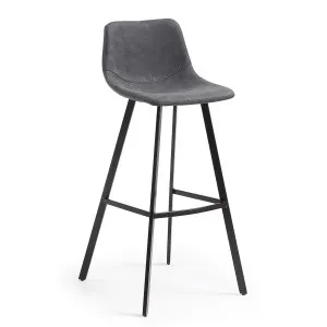 Graphite Alve barstool height 65 cm. by null, a Bar Stools for sale on Style Sourcebook