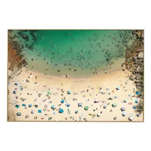 Manly Beach Box Framed Canvas in 92 x 62cm by OZ Design, a Painted Canvases for sale on Style Sourcebook