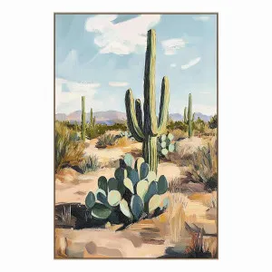 Desert Dream Box Framed Canvas in 120 x 180cm by OZ Design, a Painted Canvases for sale on Style Sourcebook