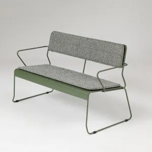 Parco Outdoor 2 Seat Lounge Olive by Seek & Ramble, a Outdoor Chairs for sale on Style Sourcebook