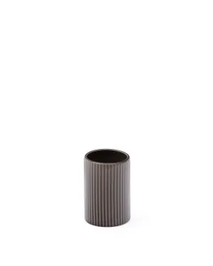 Selime brown stoneware toothbrush holder by null, a Bathroom Accessories for sale on Style Sourcebook