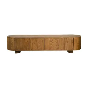 Clairemont Oak TV Unit - 220cm by James Lane, a Entertainment Units & TV Stands for sale on Style Sourcebook