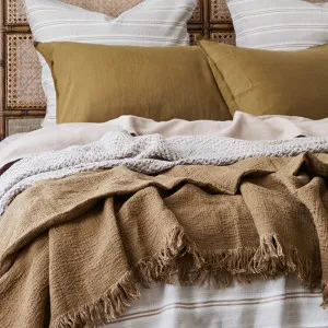 In The Sac Madison Coverlet Olive - 3113 by In The Sac, a Bedding for sale on Style Sourcebook