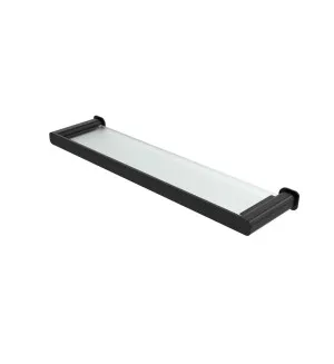Oskar Matte Black Metal & Glass Shelf by Otti Australia, a Bathroom Accessories for sale on Style Sourcebook