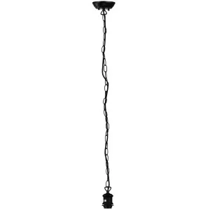 Oriel Lighting Albany 1600mm Chain Suspension - Black by Oriel Lighting, a Lighting for sale on Style Sourcebook
