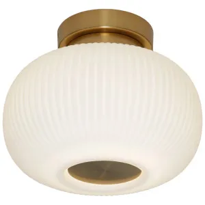 Cougar Hutton DIY Opal Glass Batten Fix - Gold by Cougar, a Lighting for sale on Style Sourcebook