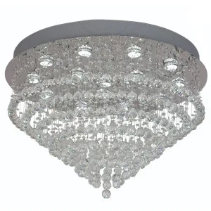 Telbix Savina 14 Light Crystal CTC Light - Chrome by Telbix, a Lighting for sale on Style Sourcebook