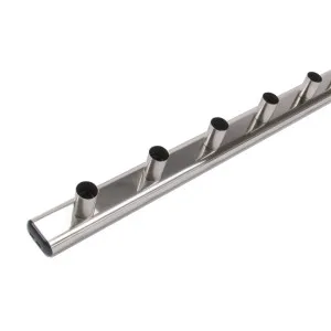 Domus 5 Light Hollywood Vanity Light (B15) - Satin Chrome by Domus, a Lighting for sale on Style Sourcebook