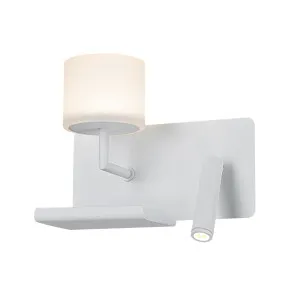 CLA Vigo Surface Mounted Reading/Wall Light with USB Functionality - Left Orientated by Compact Lamps Australia, a Lighting for sale on Style Sourcebook