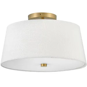 Hinkley Beale Flush Mount by Lark - Lacquered Brass by Hinkley, a Lighting for sale on Style Sourcebook
