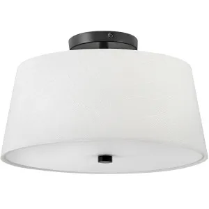 Hinkley Beale Flush Mount by Lark - Black by Hinkley, a Lighting for sale on Style Sourcebook