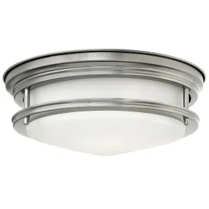 Hinkley Hadley Medium Flush Mount - Antique Nickel by Hinkley, a Lighting for sale on Style Sourcebook