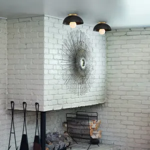 Hinkley Stu Flush Mount by Lark - Black by Hinkley, a Lighting for sale on Style Sourcebook