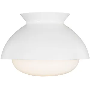 Aerin Lucerne Flush Mount by Visual Comfort Studio - Matte White by Visual Comfort & Co - Studio, a Lighting for sale on Style Sourcebook