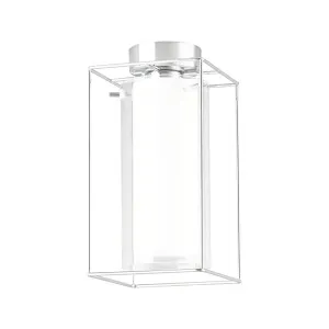 Eglo Loncino Steel and Glass DIY Batten Fix Shade Chrome by Eglo, a Lighting for sale on Style Sourcebook