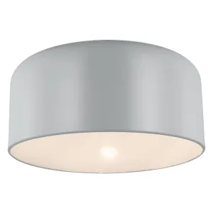 Malone Large Flush Mount by Visual Comfort Generation - Matte Grey by Visual Comfort & Co - Generation Lighting, a Lighting for sale on Style Sourcebook