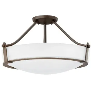Hinkley Hathaway Large Semi-Flush Mount Olde Bronze by Hinkley, a Lighting for sale on Style Sourcebook