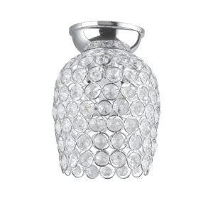 Eglo Bonares DIY Batten Fix Crystal and Steel Chrome by Eglo, a Lighting for sale on Style Sourcebook