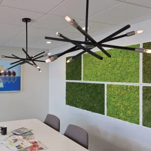 Hinkley Archer Medium Chandelier Light Satin Black by Hinkley, a Lighting for sale on Style Sourcebook