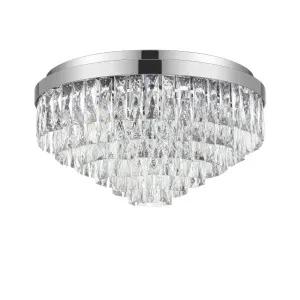 Eglo Valparaiso 11 Light Crystal CTC Light (E14) Chrome by Eglo, a Lighting for sale on Style Sourcebook