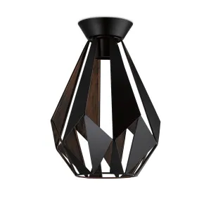 Eglo Carlton 1 DIY Batten Light Black and Copper by Eglo, a Lighting for sale on Style Sourcebook