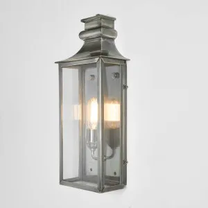 Westpoint Outdoor Wall Light Medium Antique Silver by Emac & Lawton, a Decorative Accessories for sale on Style Sourcebook