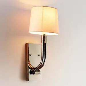 Salisbury Wall Light Base Nickel by Florabelle Living, a Lighting for sale on Style Sourcebook